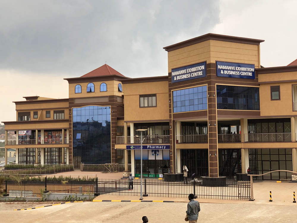 Namanve Exhibition And Business Centre Uganda. Namanve Industrial And Business Park Kampala-Jinja Highway. Services: Space to Let/Rent-Shop Spaces Available For Rent, Office Space, Industrial Products Show Rooms, Accommodation Services, Master Super Market, Restaurants, Banks, Forex Bureaus, Logistics Companies, Clearing And Forwarding Companies, Fashion Stores/Clothes Stores, Beauty Salons, Exhibition Spaces/Halls, Furniture Stores, Car Washing Bay. Location: Bweyogerere Ward, Southeastern side of Kira Municipality, Wakiso District, Bordering Mukono District. furnitureug.com